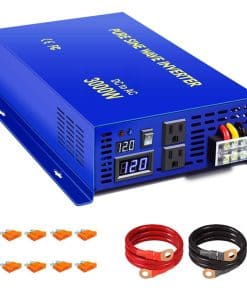 Inversor de Corriente XYZ INVT 3000 Vatio Onda Sinusoidal