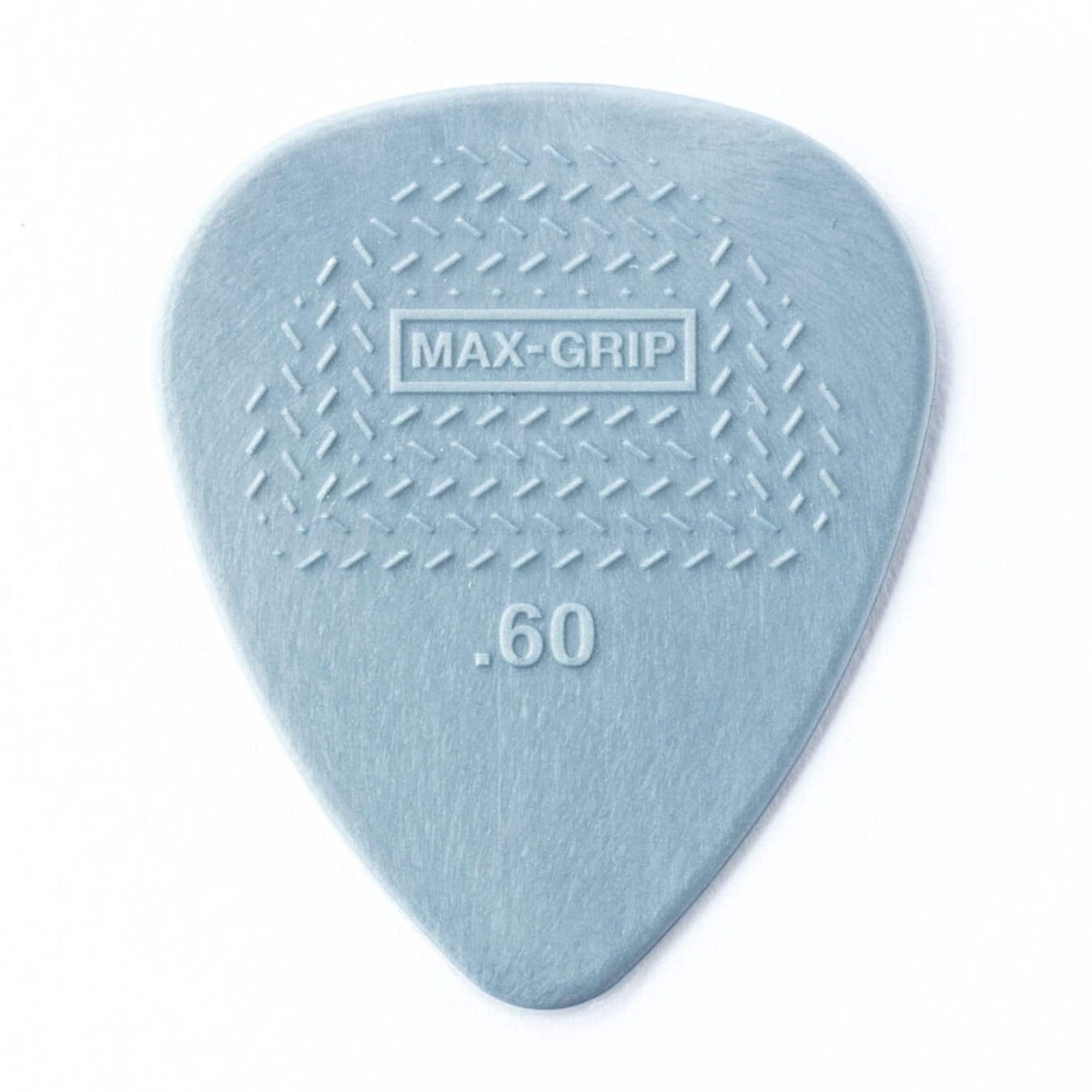 Dunlop Nylon Max-Grip Estándar .60mm Paquete de 5 (60)