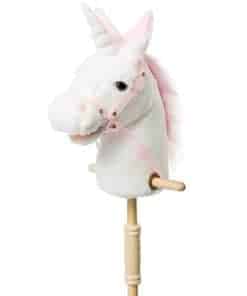 Caballo de Peluche Unicornio con Ruedas de Madera HollyHOME