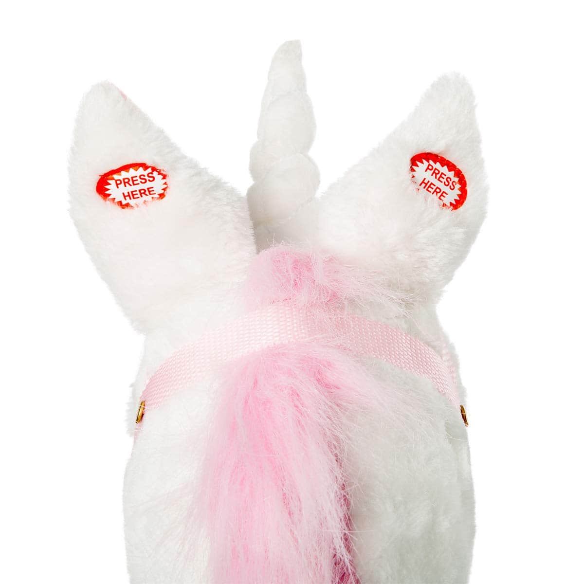Caballo de Peluche Unicornio con Ruedas de Madera HollyHOME - Imagen 8