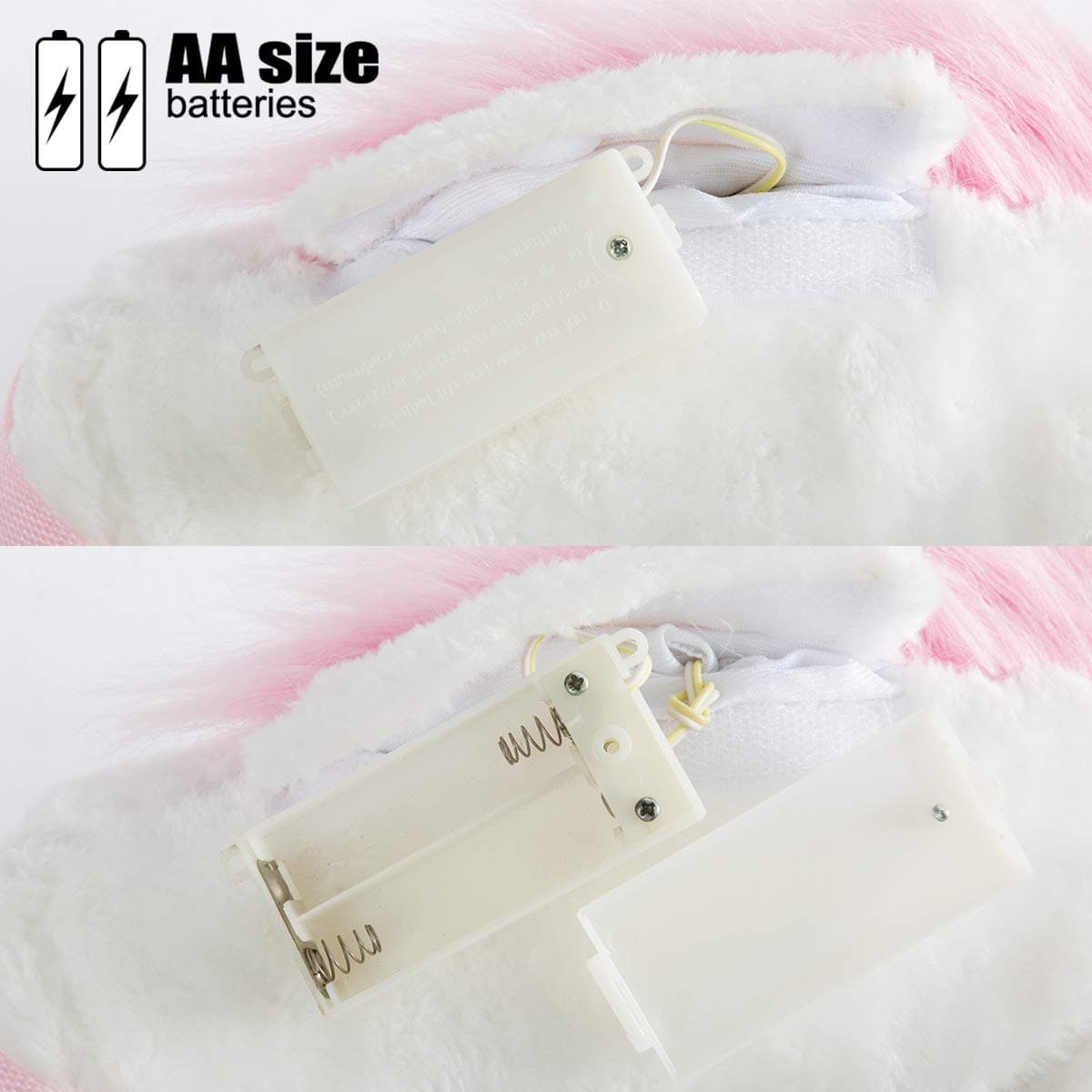 Caballo de Peluche Unicornio con Ruedas de Madera HollyHOME - Imagen 5