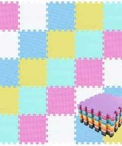 qqpp EVA Goma 18 Baldosas Alfombrillas de Espuma de