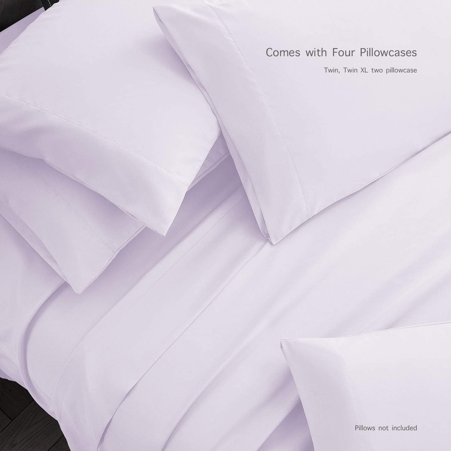 Juego de Sábanas de Lujo Basic Choice 2000 Series, Standard - Imagen 4