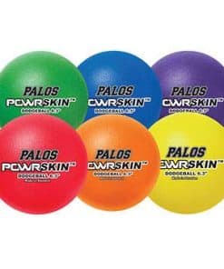 Juego de 6 pelotas de dodgeball POWRSkin 6.3 pulgadas en 6