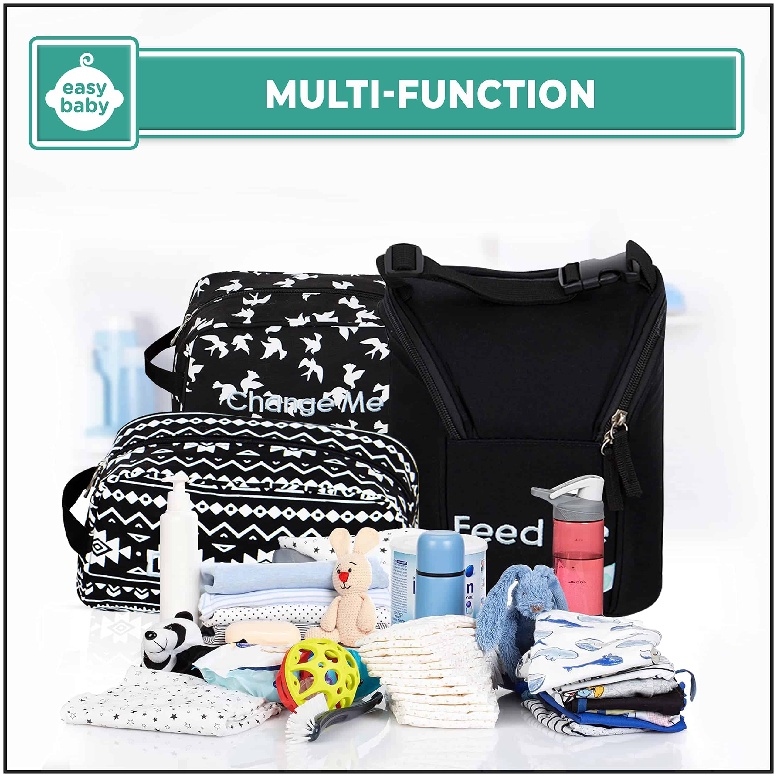 Organizador de pañales, biberones y suministros para bebés - Imagen 9