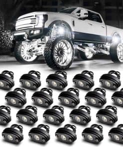 BLIAUTO Luces LED Rock Blancas para Jeep Camiones