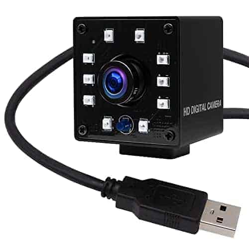 Cámara USB con lente de ojo de pez de 1.56 mm 1080P HD USB