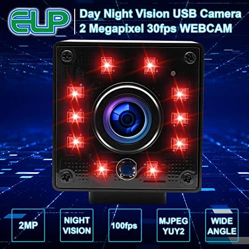 Cámara USB con lente de ojo de pez de 1.56 mm 1080P HD USB - Imagen 7