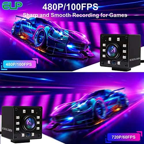 Cámara USB con lente de ojo de pez de 1.56 mm 1080P HD USB - Imagen 9