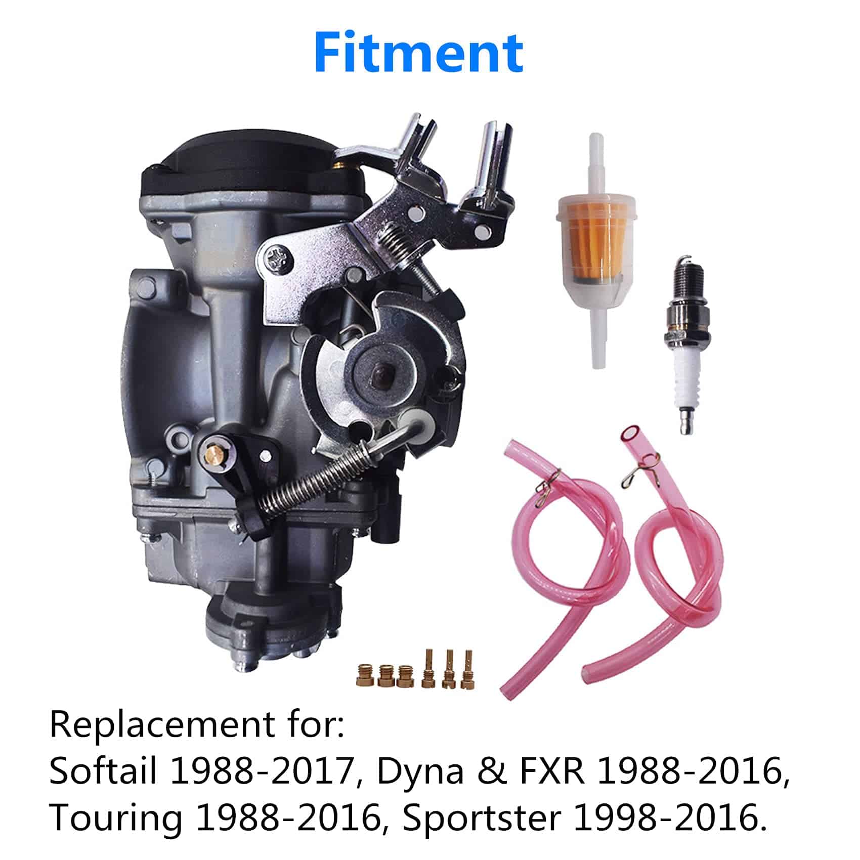 Carburador CV 40mm de repuesto para 27421-99C 27490-04 - Imagen 5