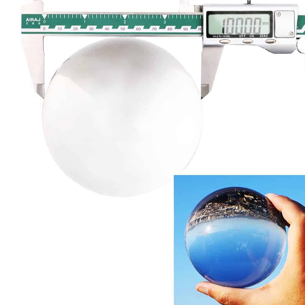 Pelota de Contacto de Acrílico Transparente para Malabares