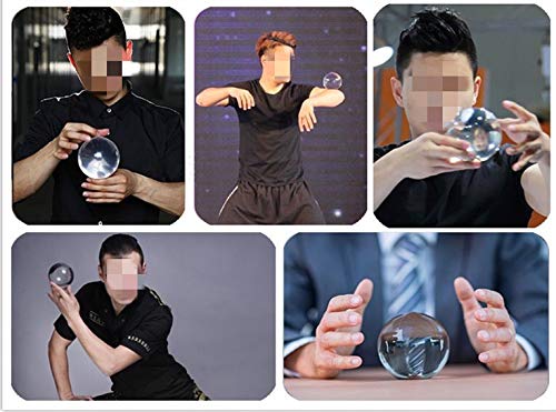 Pelota de Contacto de Acrílico Transparente para Malabares - Imagen 7