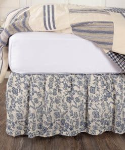 Faldón de Cama Floral Doylestown Tamaño Queen con Caída de