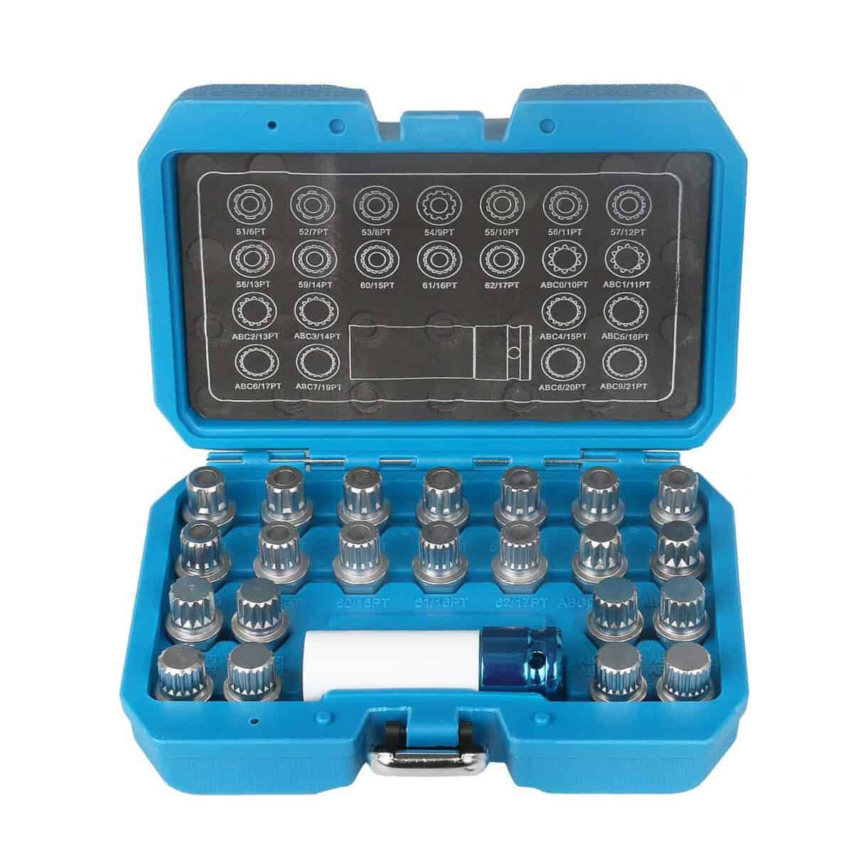 Kit de extracción de tuercas de seguridad para ruedas BELEY