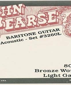 Cuerdas John Pearse 3260L para Guitarra Acústica Barítono -