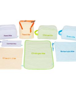 Organizador de Pañales, Biberones y Suministros para Bebés