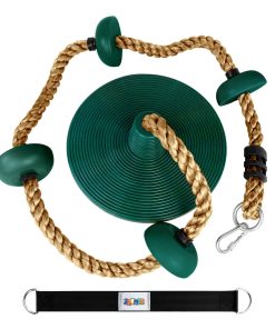 Cuerda de Escalada con Plataformas y Asiento de Columpio