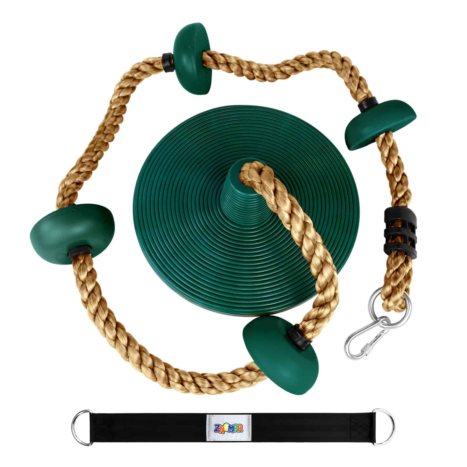 Cuerda de Escalada con Plataformas y Asiento de Columpio