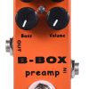 Pedal de preamplificador YMUZE Moskyaudio Mini B-Box para