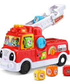 Camión de Bomberos con Bloques de Juego LeapFrog, Rojo