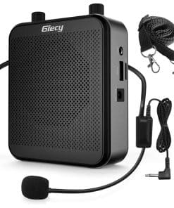 Amplificador de voz portátil Giecy, 30W 2800mAh Bluetooth