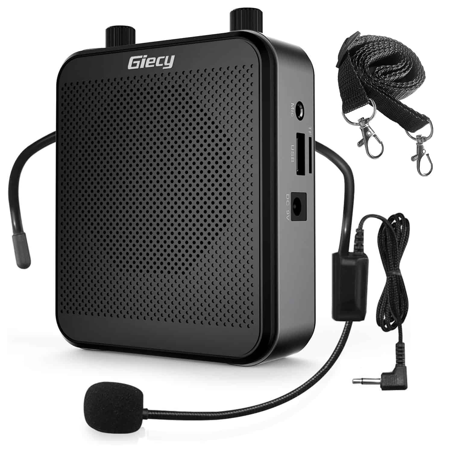 Amplificador de voz portátil Giecy, 30W 2800mAh Bluetooth