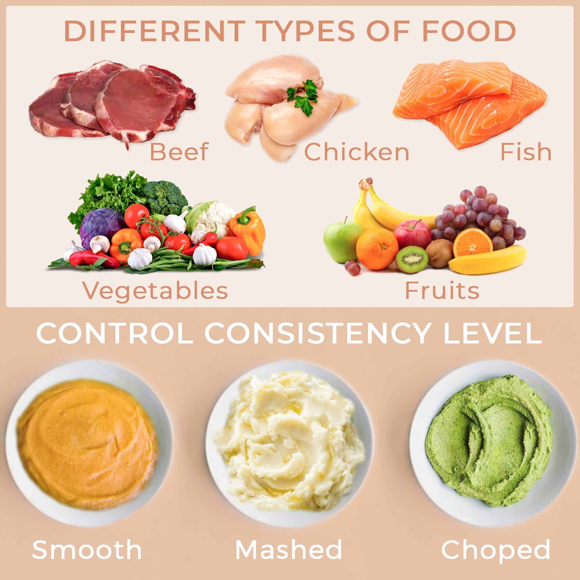 Procesador de Alimentos para Bebés - Picador, Molinillo y - Imagen 9