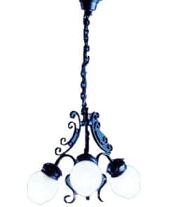 Cir-Kit Concepts Lámpara de Araña en Miniatura de 3 Brazos