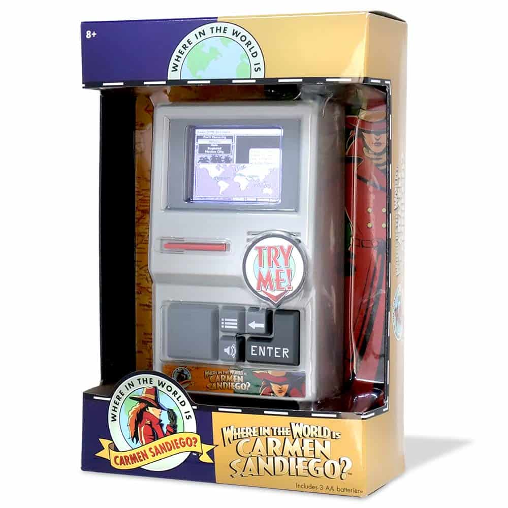Juego Electrónico Portátil Carmen Sandiego de Basic Fun - Imagen 10