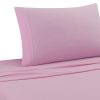 Juego de sábanas de jersey DELANNA suaves, -Rosa