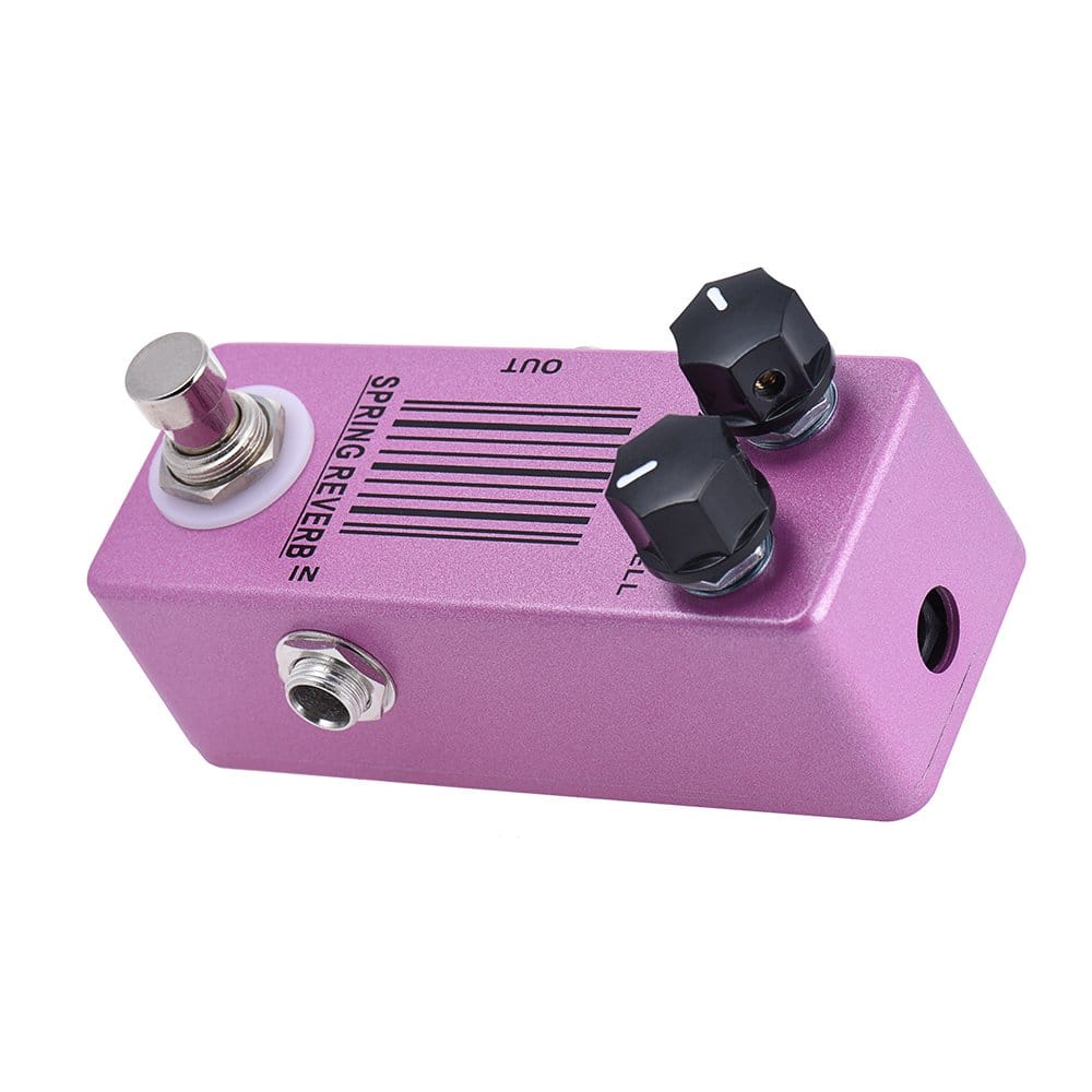 Pedal de Efecto Mini Reverb de Muelle para Guitarra con - Imagen 5