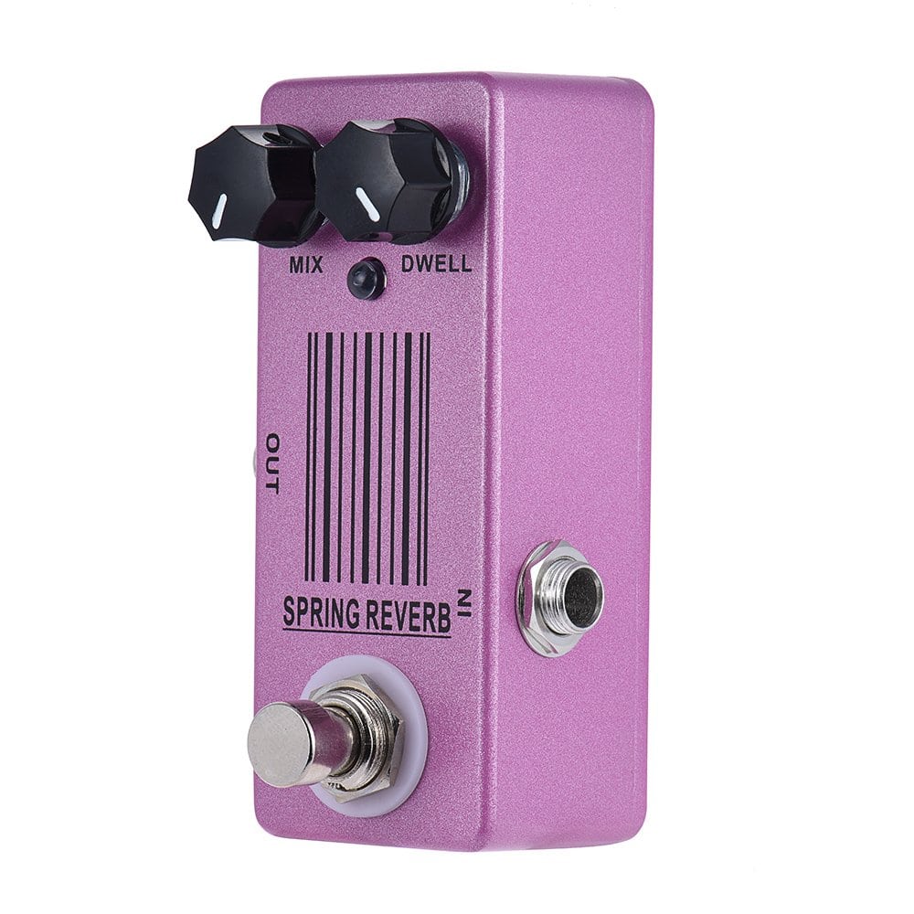 Pedal de Efecto Mini Reverb de Muelle para Guitarra con - Imagen 3