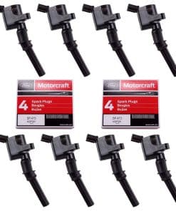 Bobinas de Encendido MAS DG508 y Bujías OEM Motorcraft