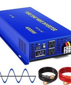 Inversor de Onda Senoidal Pura XYZ INVT 4000 Watts 12V DC a