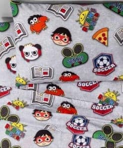 Juego de sábanas para niños Ryan's World Twin Set Flat