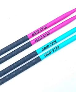 Baquetas GRIP STIX anti deslizantes de 15" de largo en rosa