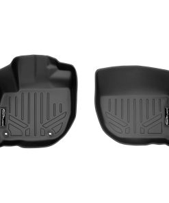 Tapete de piso negro a medida para la primera fila