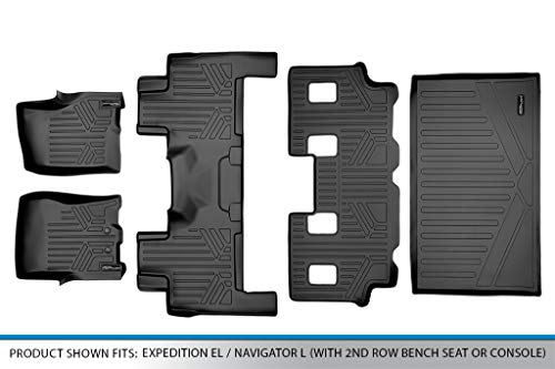 SMARTLINER Tapetes para Piso - Forro de Carga Detrás de la - Imagen 8