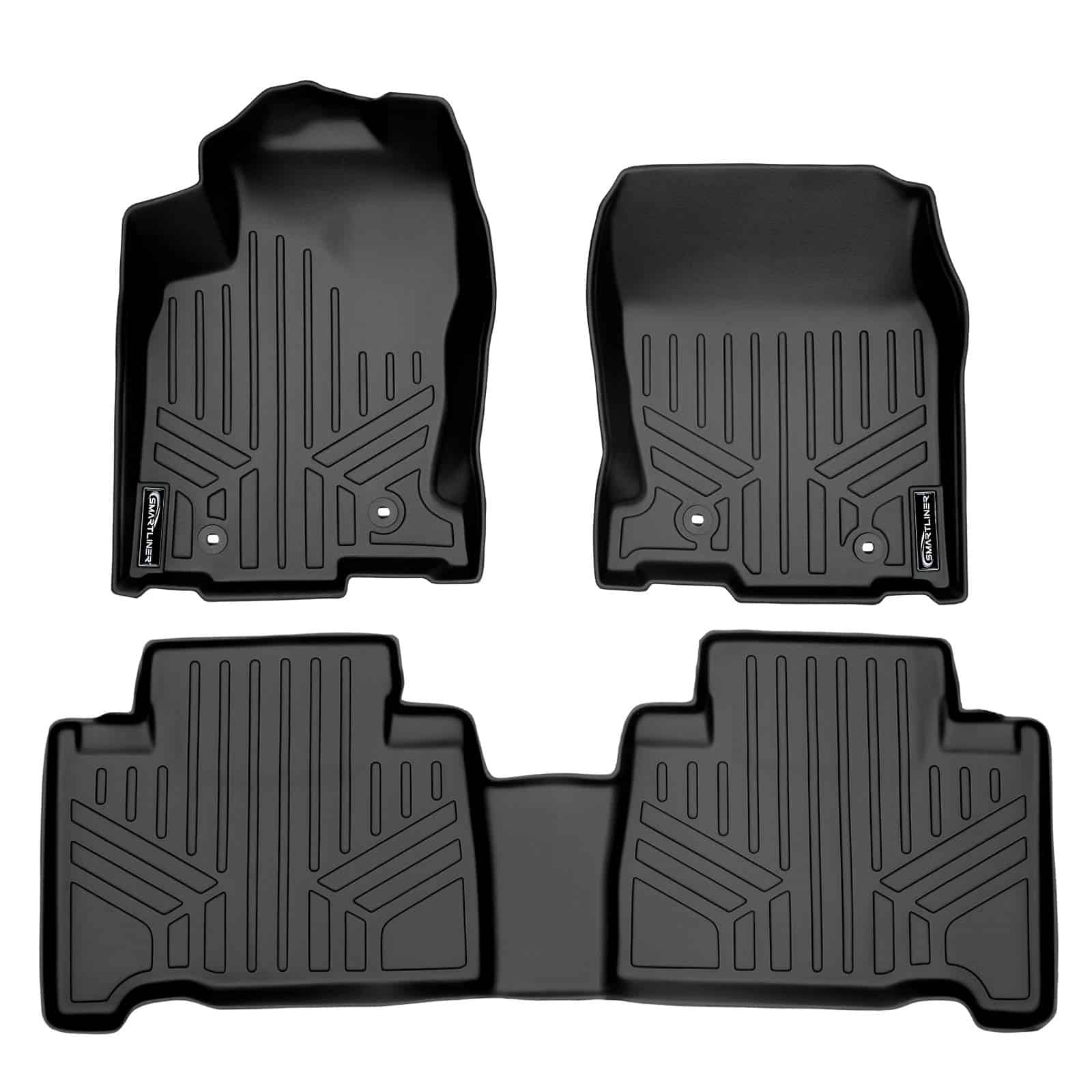 Tapetes SMARTLINER a Medida de 2 Filas Color Negro para