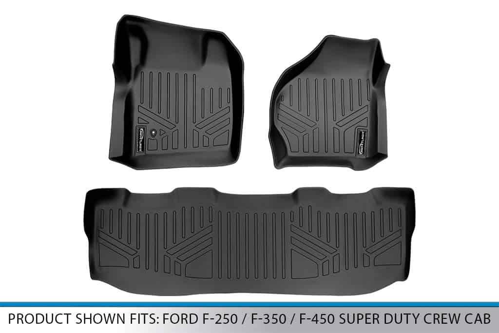 Juego de tapetes SMARTLINER a medida para 2 -Negro - Imagen 7