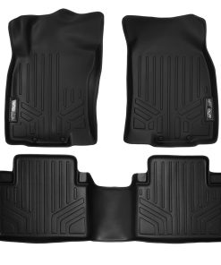 SMARTLINER Juego de Tapetes para Piso a -Negro