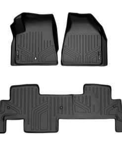 Set de Tapetes para Piso SMARTLINER Negro de 2 Filas