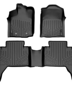 SMARTLINER Tapetes a medida para 2 filas de asientos, color