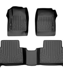 SMARTLINER Tapetes a Medida para 2 Filas Negro para