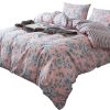 Juego de Funda de Edredón de Algodón de 3 Piezas ANNA.Z