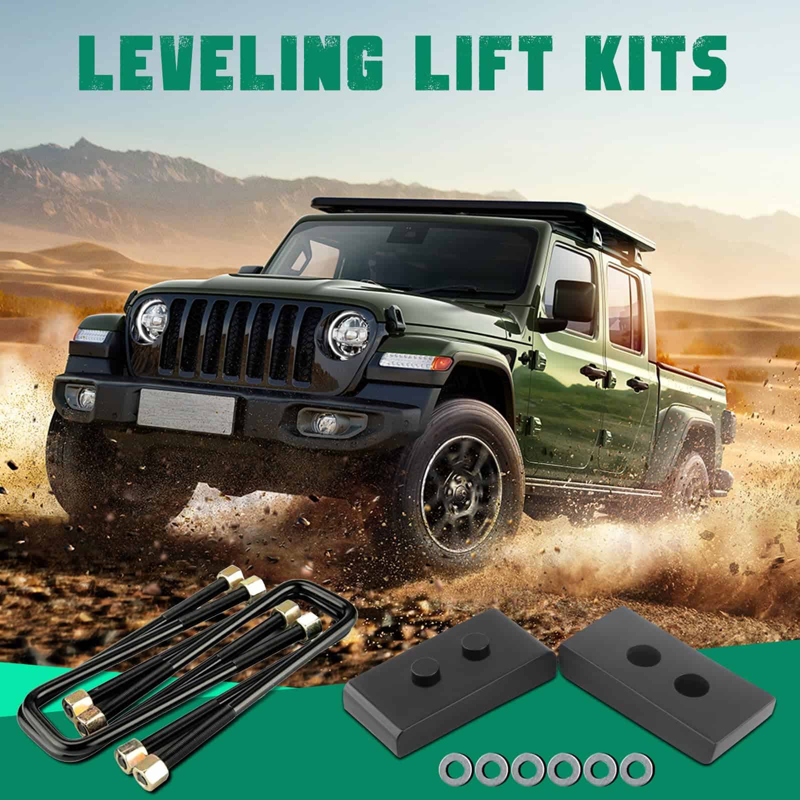 Kit de nivelación trasera SCITOO de 1 pulgada para Ford - Imagen 8