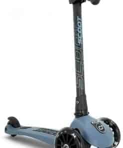 Scoot & Ride Highway kick 3 LED acero