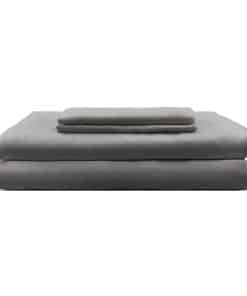 Juego de Sábanas 100% Lyocell de Eucalipto -Gris