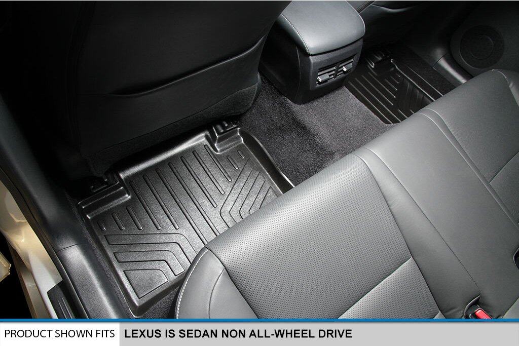 SMARTLINER Juego de tapetes a medida para 2 -Negro - Imagen 5