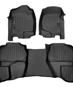 SMARTLINER Tapetes a Medida para 2 Filas Color Negro para